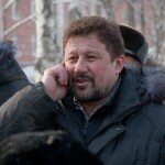 Участники митинга в поддержку В.В.Путина
