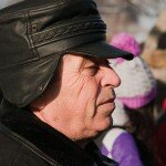Участники митинга в поддержку В.В.Путина