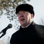 Участники митинга в поддержку В.В.Путина