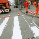 Омские власти потратят 25 млн рублей на нанесение дорожных разметок